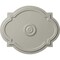 Ekena Millwork Waltz Ceiling Medallion (Fits Canopies up to 4 1/2"), 21 1/4"W x 17 3/8"H x 1"P, Pot of Cream CM21WAPCF - alternate 1